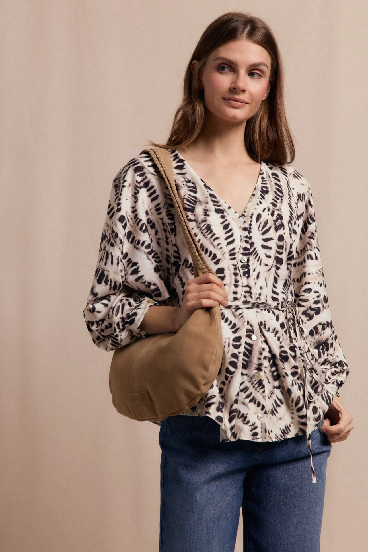 Blusa estampada