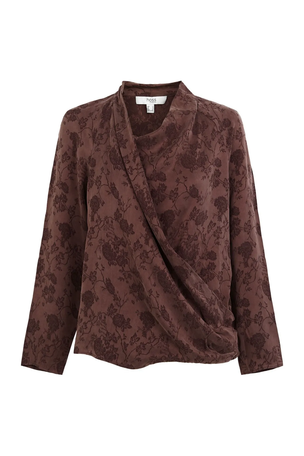 Blusa jacquard . Concha