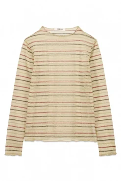 Blusa listrada de lurex
