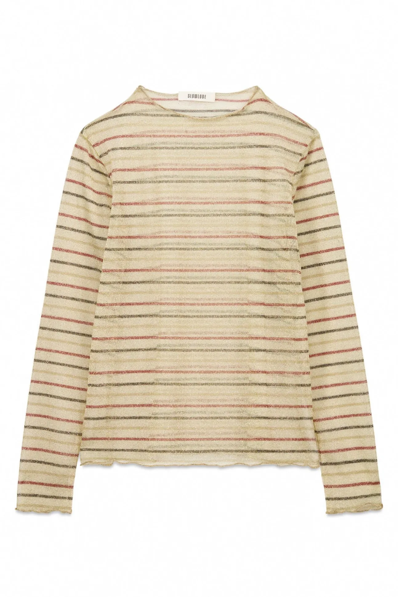 Blusa listrada de lurex