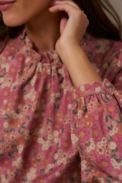 Blusa Minna com babados
