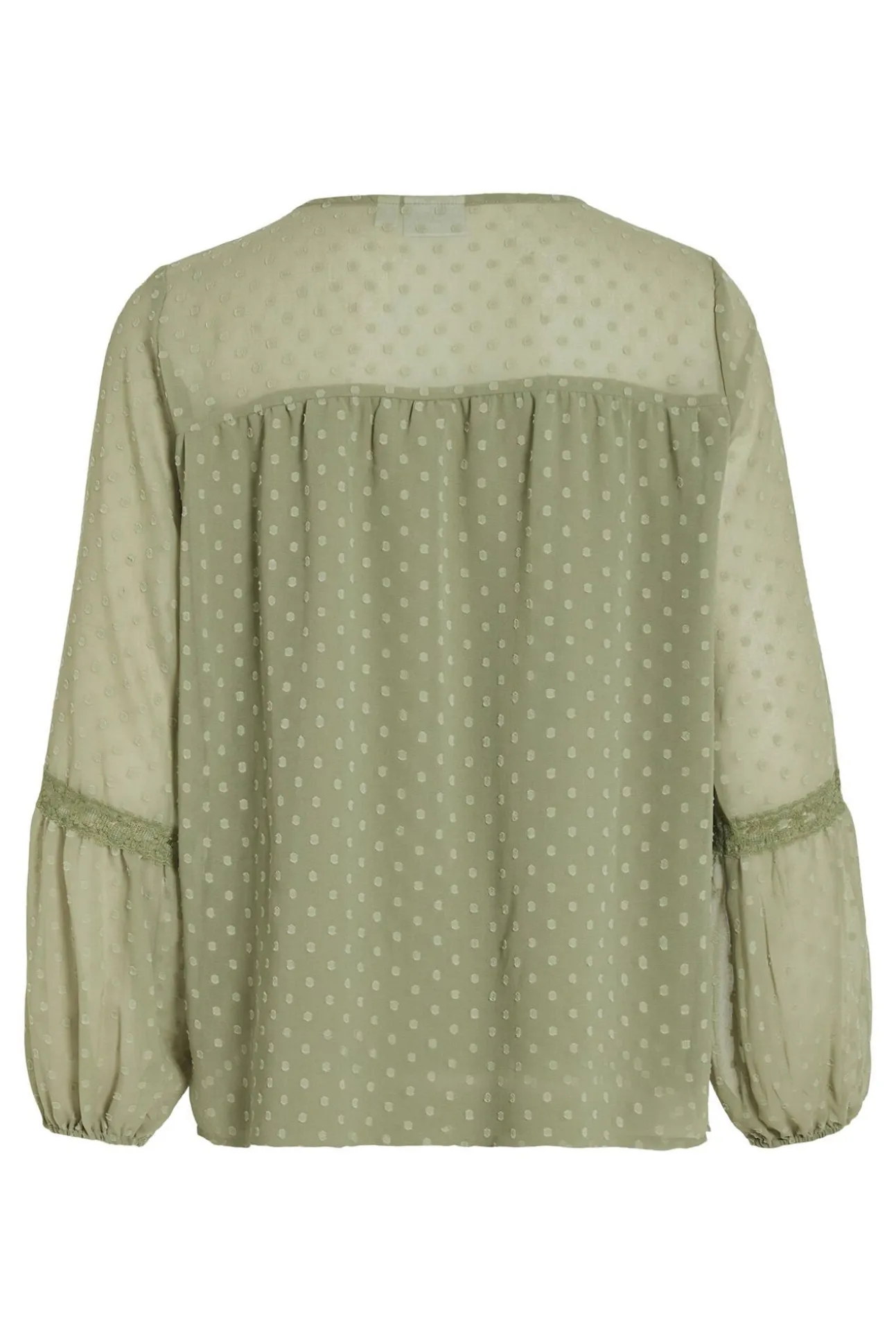 Blusa plumeti de manga comprida