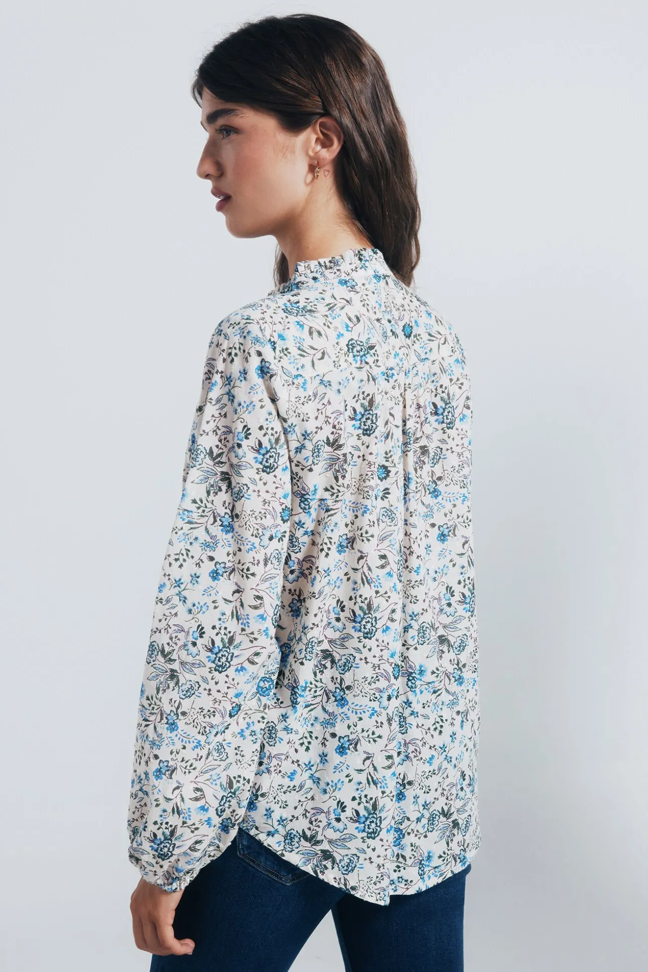 Blusa plumetti laço