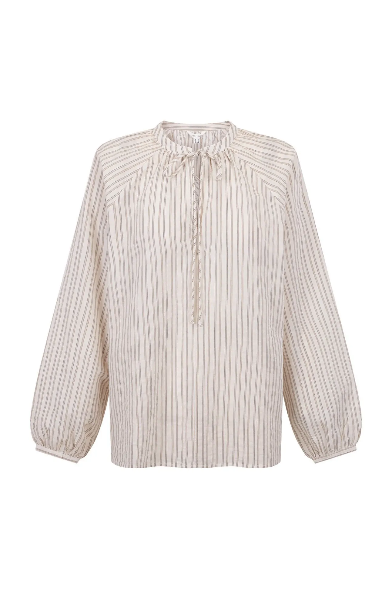 Blusa riscas de cordão