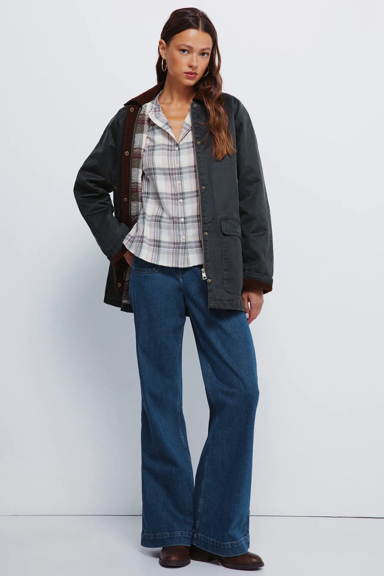Blusa xadrez