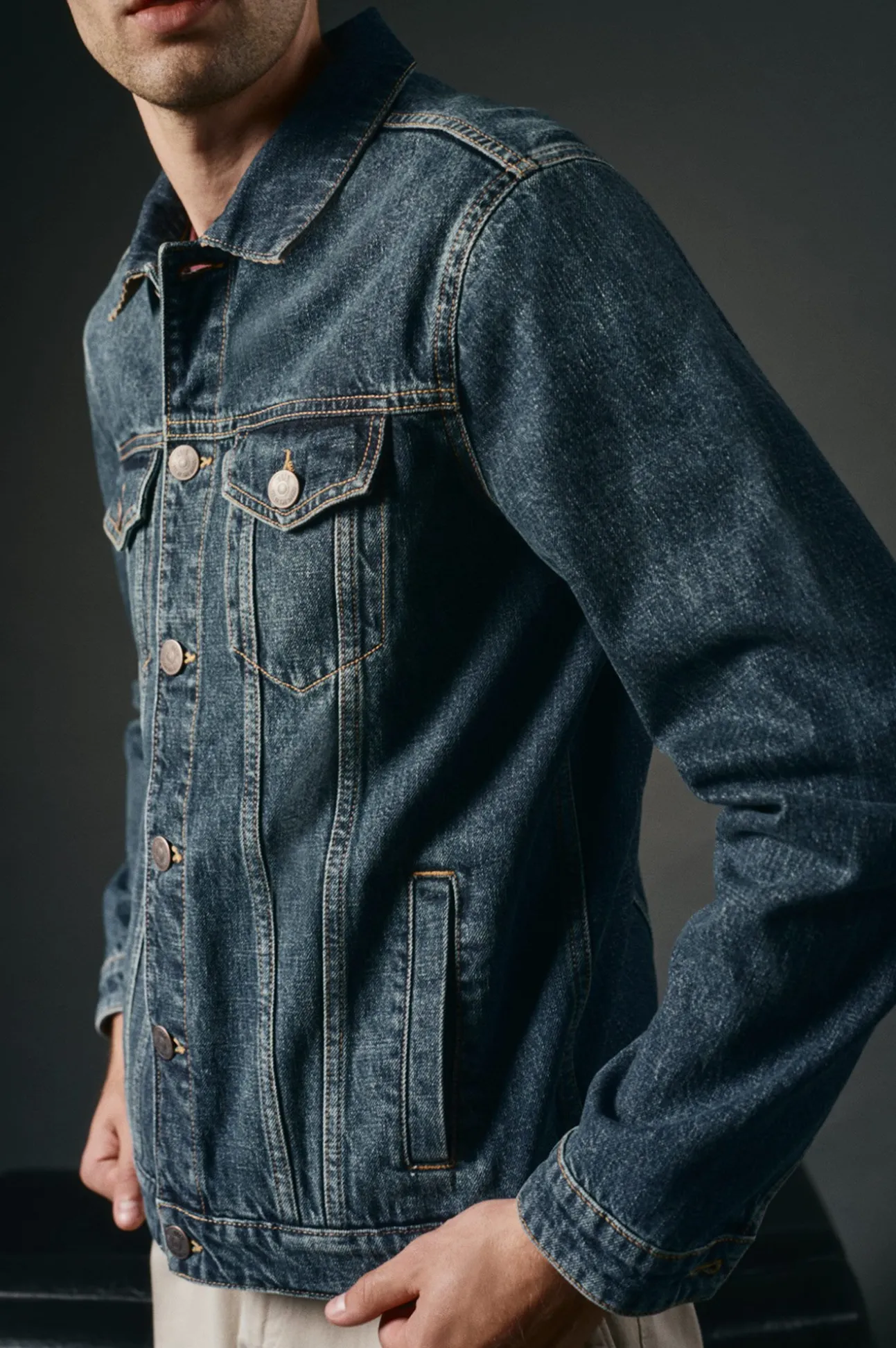 Blusão denim