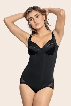 Body de controle suave com copas com aro aro