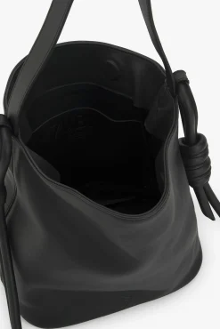 Bolsa bucket M de pele