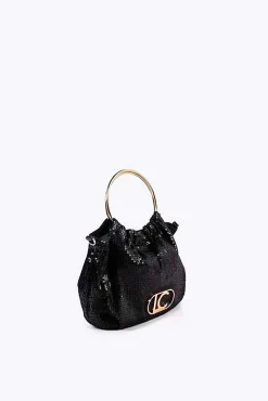 Bolsa com alça metálica