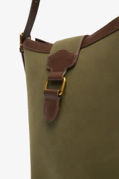 Bolsa com fivela bimateria