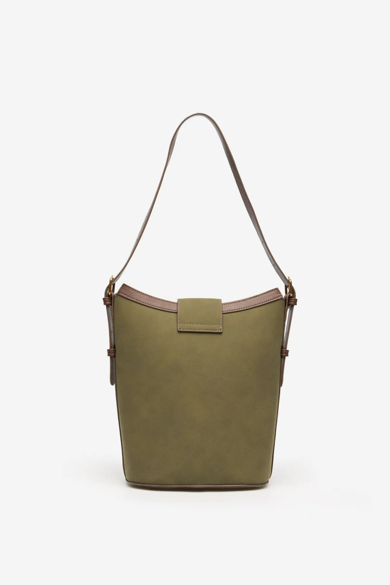 Bolsa com fivela bimateria