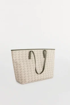 Bolsa de compras com monograma