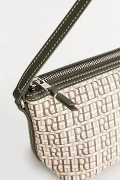 Bolsa de ombro com monograma