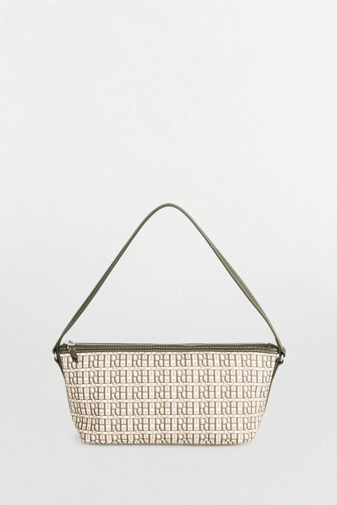 Bolsa de ombro com monograma