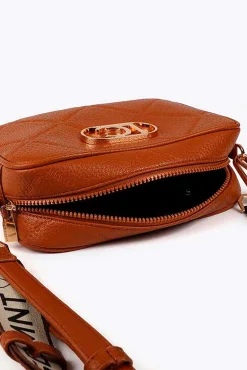Bolsa de ombro com monograma