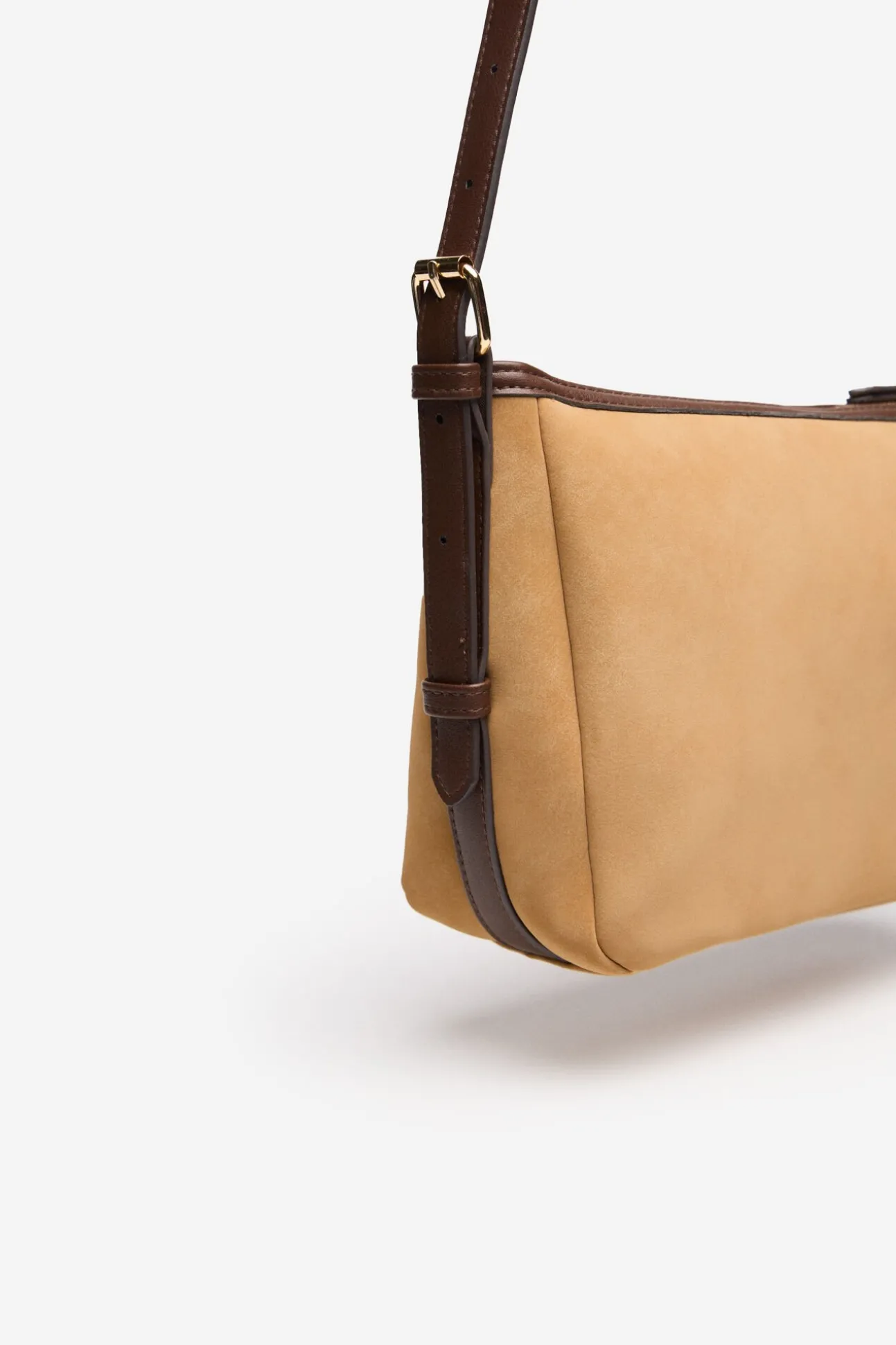 Bolsa de ombro lisa