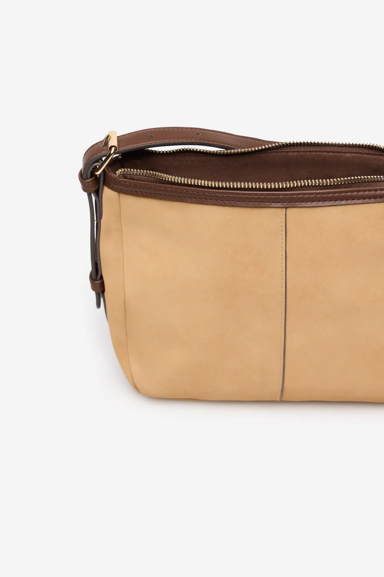 Bolsa de ombro lisa