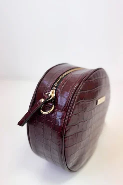 Bolsa de ombro Olympia Coco bordô