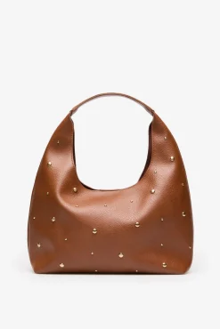 Bolsa hobo cravejada
