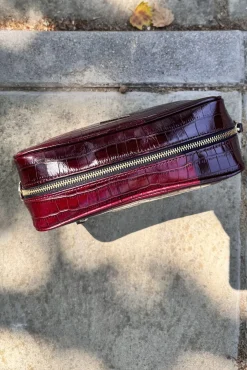 Bolsa tiracolo Charlotte Borgonha