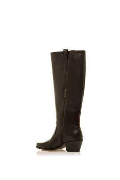 Bota de cowboy alta do Texas