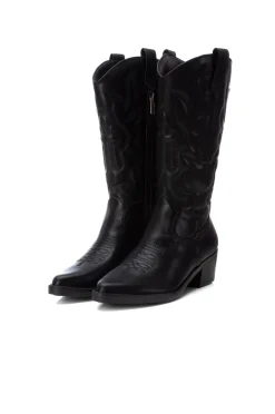 Bota de cowboy bordado