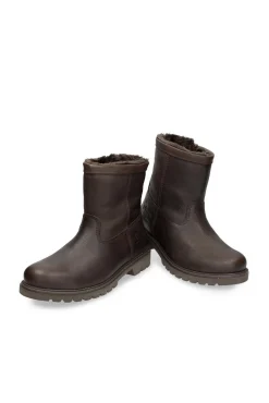 Bota de pele masculina