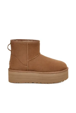 Bota feminina clássica Mini Platform