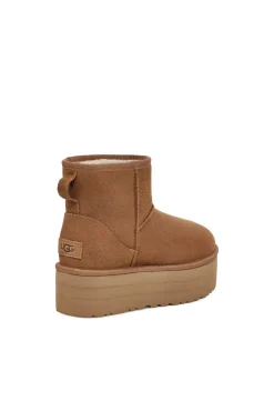 Bota feminina clássica Mini Platform