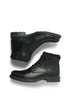 Botas altas de couro