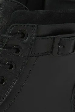 Botas altas de couro