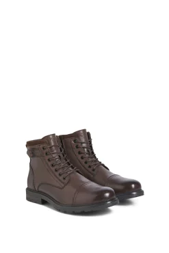 Botas altas de couro
