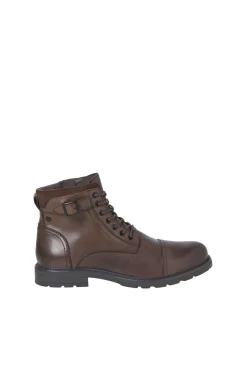 Botas altas de couro