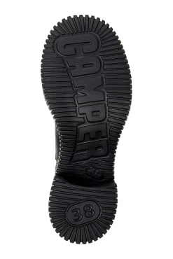 Botas de couro de cano meia