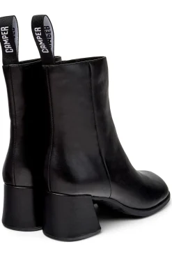 Botas de couro de cano meia