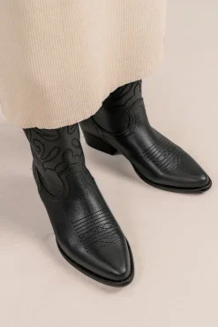 Botas de cowboy de pele Jandra