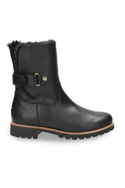 Botas de pele com forro de pele quente