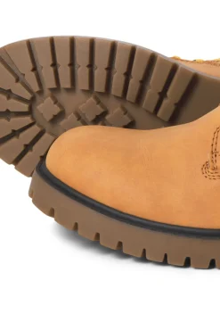 Botas sintéticas com cadarço