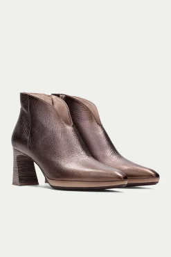 Botins ATLANTA bico fino metálica