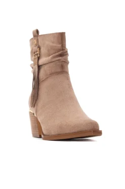 Botins cowboy com franjas