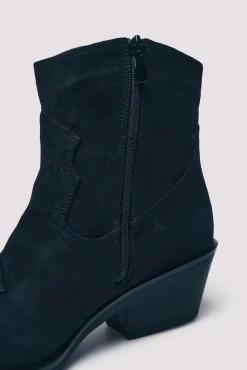 Botins de cowboy pretas