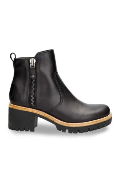 Botins de pele com forro de pele