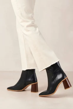 Botins de pele West Vintage