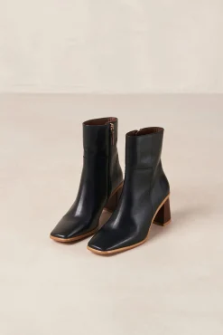 Botins de pele West Vintage