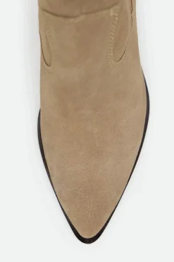Botins elástica em croute