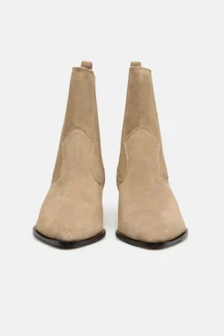 Botins elástica em croute