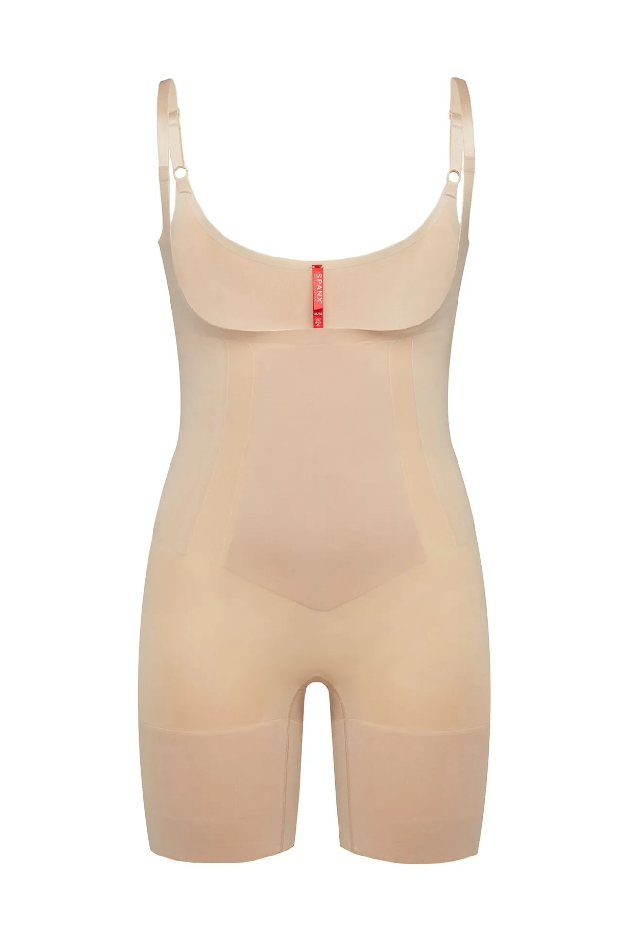 Braguita faja reductora escote nude Spanx