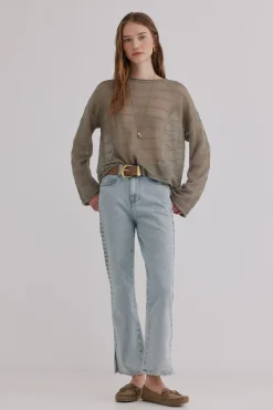Brigitte. Jeans bordado