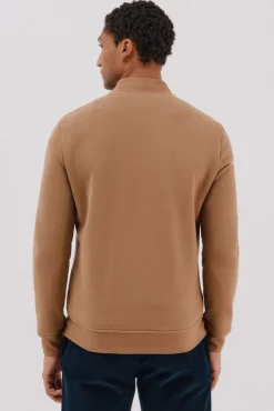 -Regular fit-Fleece fabric combined with technical fabric-Front zip fastening, bomber neck and side pockets-By buying our cotton products, you're supporting our investment in the Better Cotton initiative. This product has been sourced using
