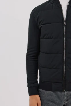 -Regular fit-Fleece fabric combined with technical fabric-Front zip fastening, bomber neck and side pockets-By buying our cotton products, you're supporting our investment in the Better Cotton initiative. This product has been sourced using